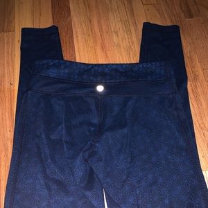 Lululemon full length blue leggings